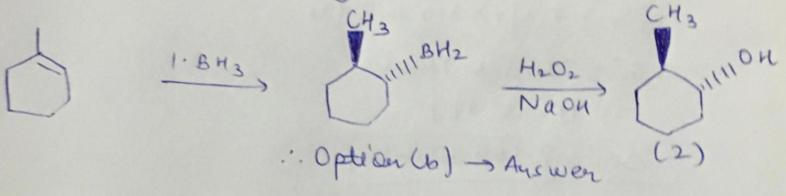 What is the major organic product obtained from the following reaction