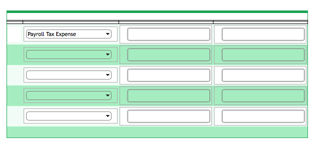 The payroll register of Seaside Architecture Compa