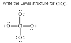 Write the Lewis structure for CIo: O: