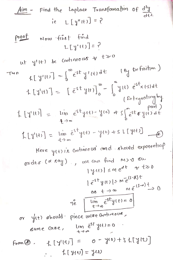 Find The Laplace Transform Of D2y dt2 WizEdu find-the-laplace-transform-of-d2y-dt2-wizedu