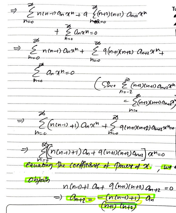 Find The First Four Nonzero Terms In A Power Series Expansion About X 0 X 2 9 Y Y 0 Wizedu