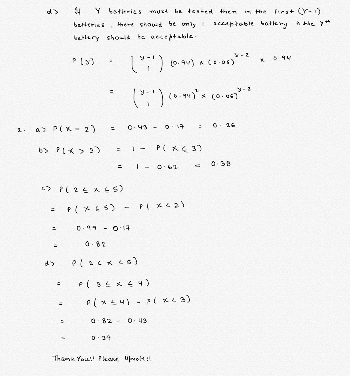 1a. A New Battery's Voltage May Be Acceptable (A) Or Unacceptable (U ...