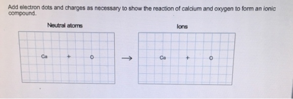 Add electron dots and charges as necessary to show