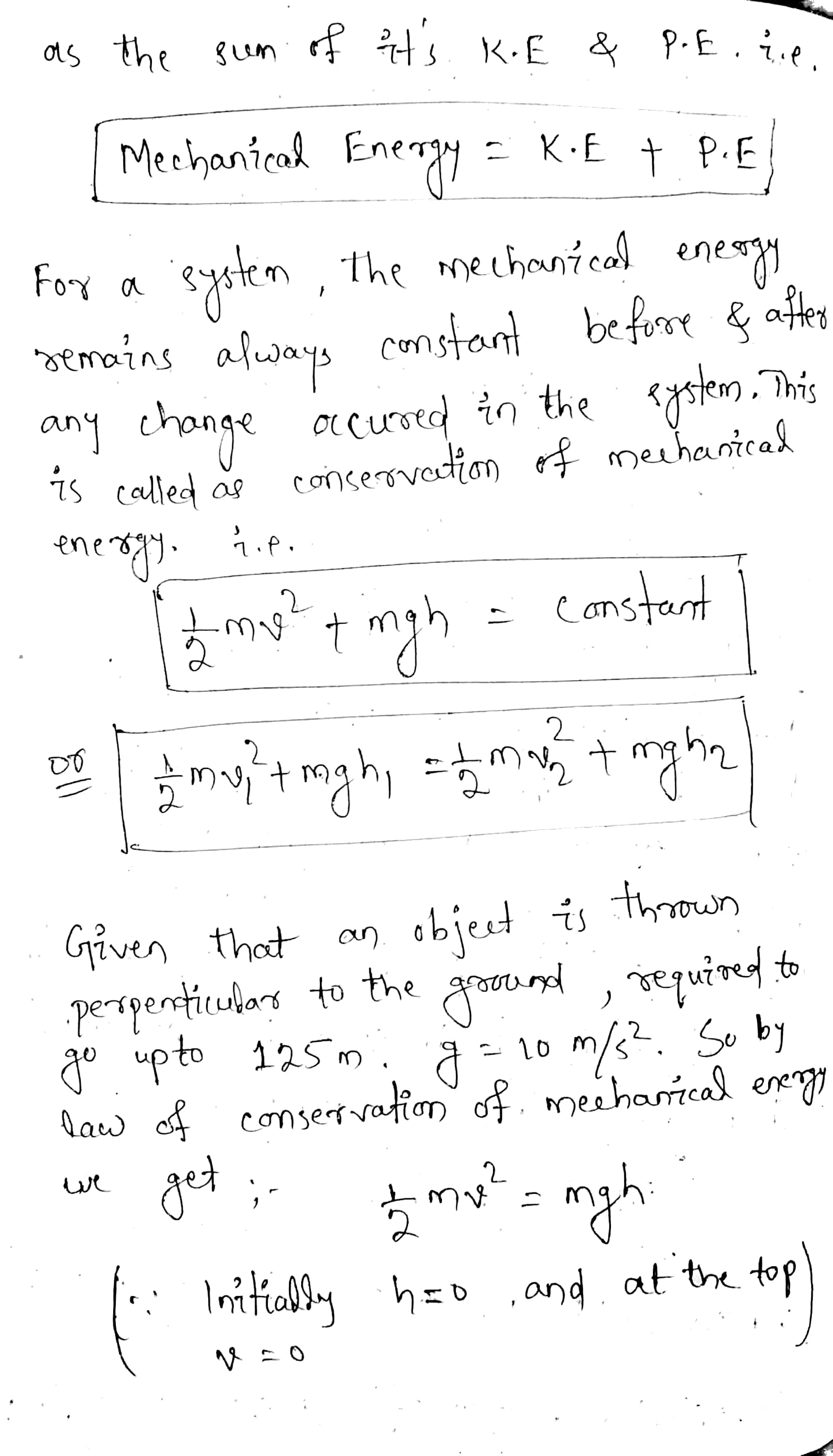 2. Describe Kinetic Energy And Potential Energy. Describe The Law On ...