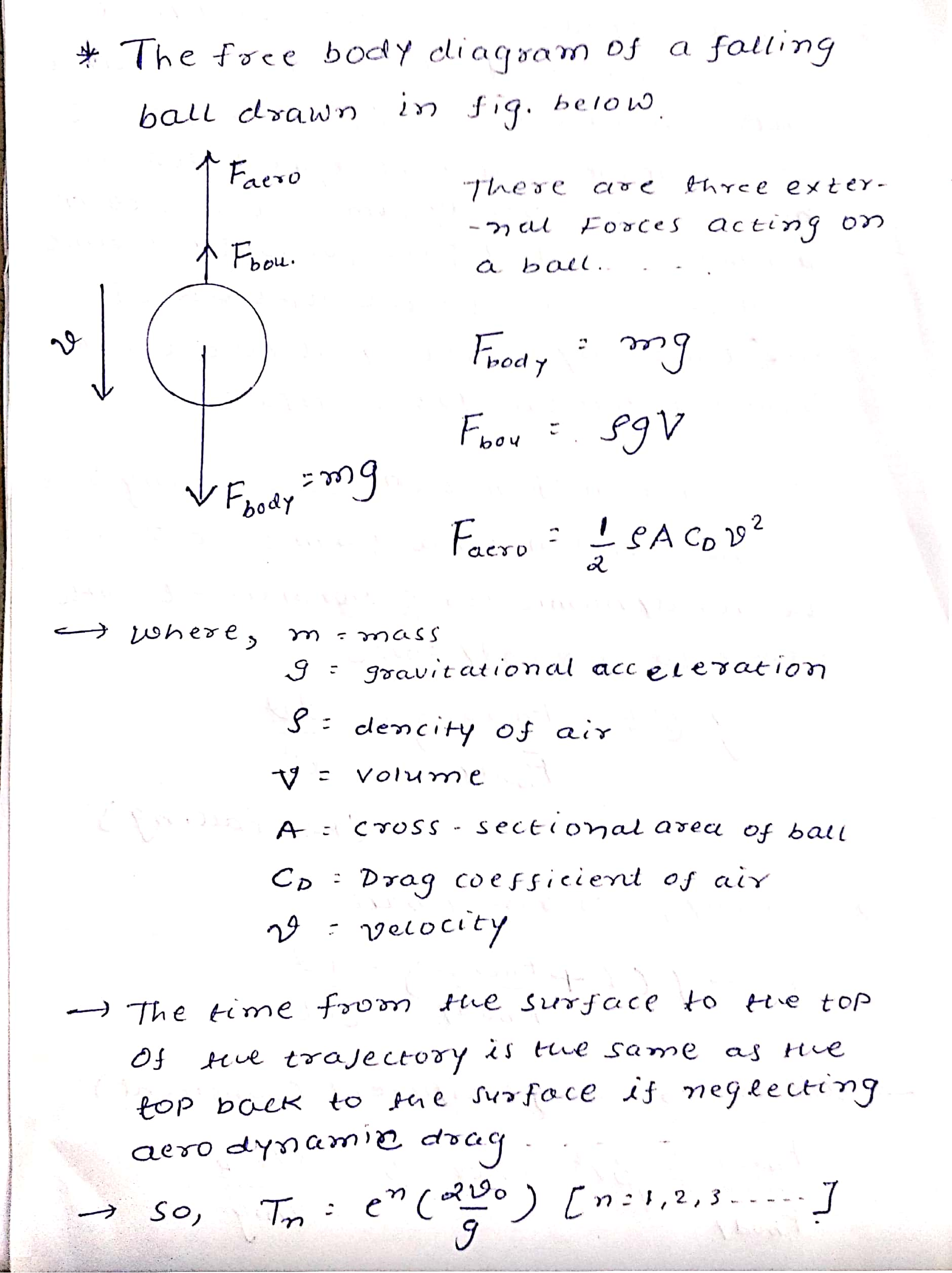 A)derive The Equation Of Motion Of A Bouncing Ball Dropped From Rest ...